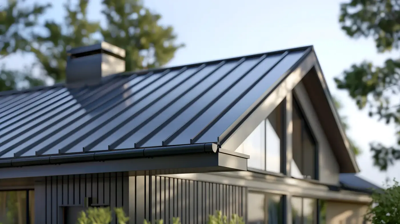 Residential Metal Roof Replacement | Wolfpack Roofing & Exteriors | Austin, TX New metal roof replacement on home in austin by wolfpack roofing & exteriors