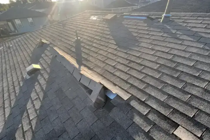 Wolfpack Roofing & Exteriors| Storm Damage & Insurance Help For Austin, TX Storm damage on roof in austin, texas repaired by wolfpack roofing & exteriors